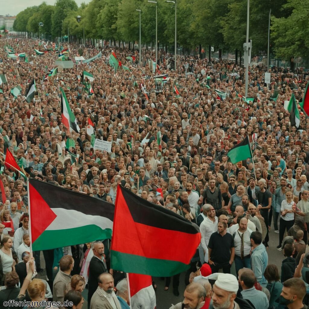 Größter Qudstag in Berlin seit Jahren: Gegen Vertreibung und Apartheid im Heiligen Land