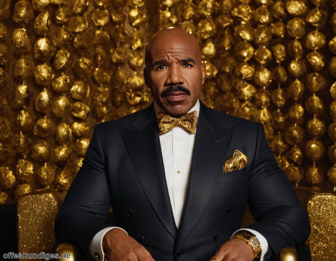 Geschätztes Vermögen im Jahr 2024 - Steve Harvey Vermögen » So reich ist der Entertainer