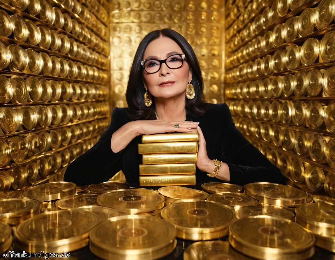 Hohe Plattenverkaufszahlen und Auszeichnungen - Nana Mouskouri Vermögen » Ihr Reichtum im Check