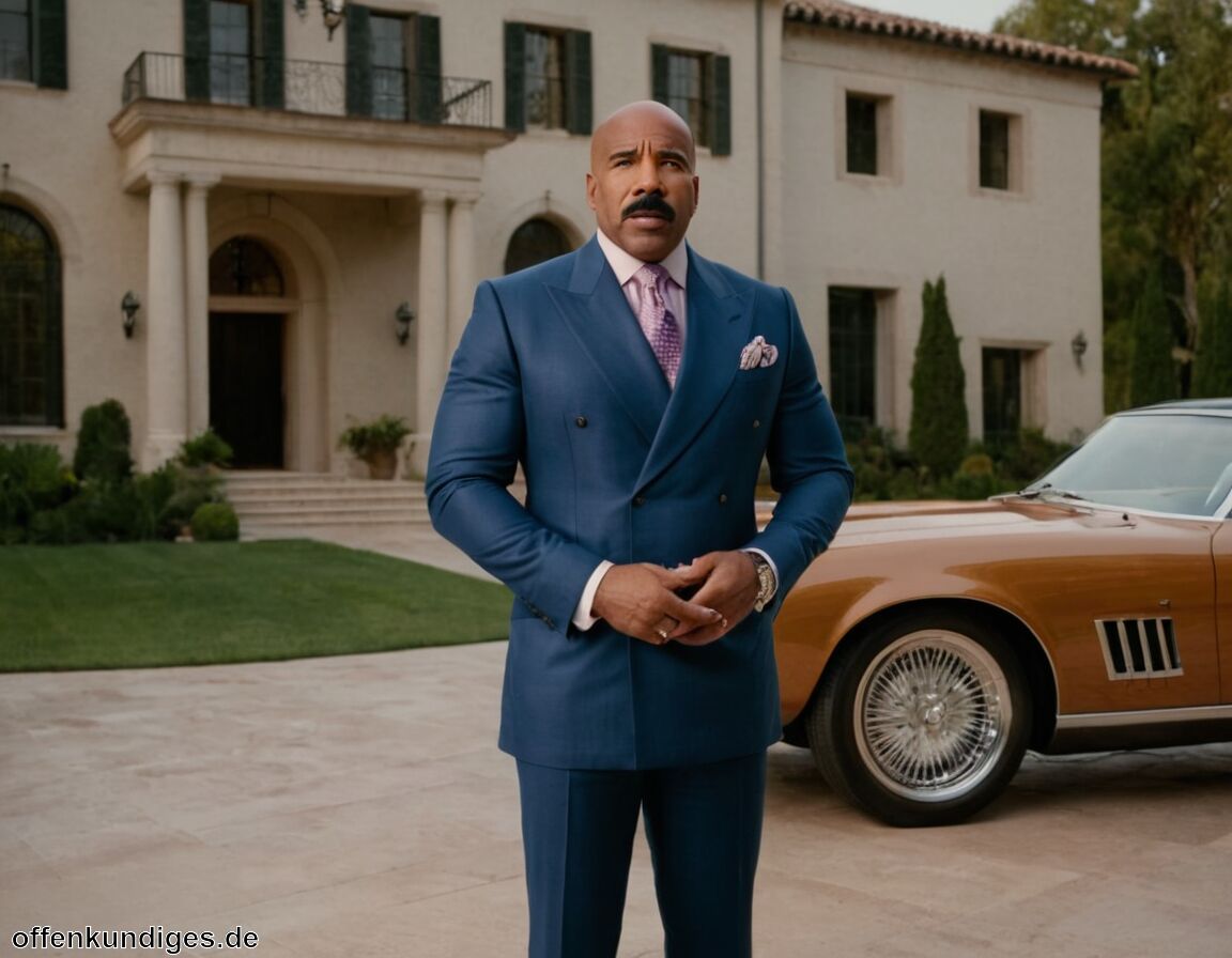 Investitionen in Immobilien und Unternehmen - Steve Harvey Vermögen » So reich ist der Entertainer