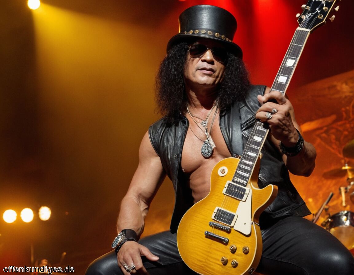 Einnahmen aus Werbung und Produktplatzierungen   - Slash Vermögen » Wie reich ist der Gitarrist